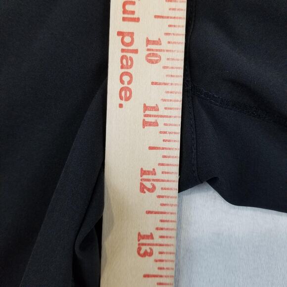 Chicos Zenergy Pants Womens 1R US 8R Black Stretch Straight Leg Zip Pockets - Picture 9 of 11